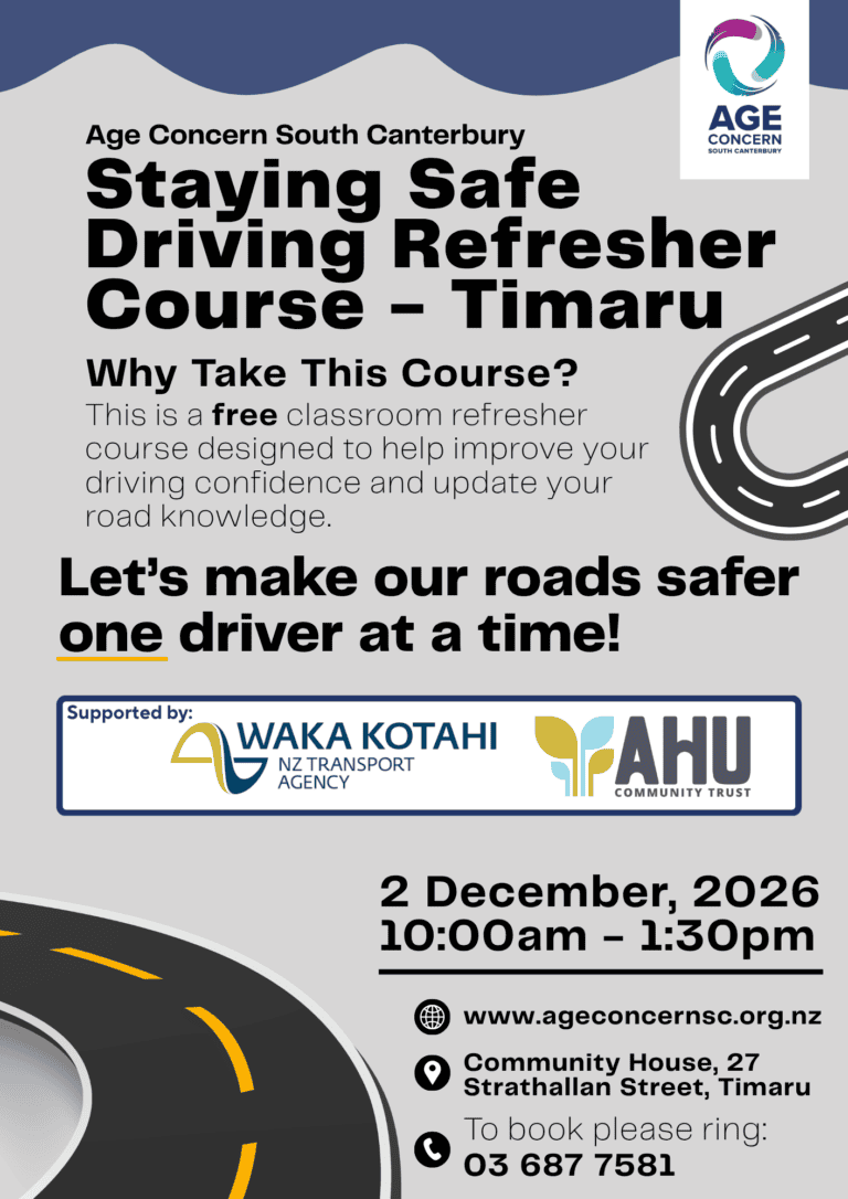 Staying Safe - Timaru (DEC 26)